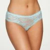 Fredericks Of Hollywood Mae All Over Lace Crotchless Panty Panties