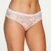 Fredericks Of Hollywood Mae All Over Lace Crotchless Panty Panties