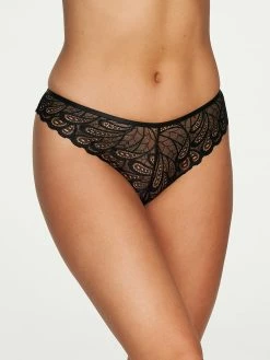 Fredericks Of Hollywood Panties Kelani All Over Lace Tanga