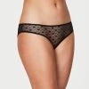 Fredericks Of Hollywood Maree Heart Mesh And Lace Bikini Panties