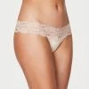 Fredericks Of Hollywood Panties Bridget Stretch Cotton And Lace Thong