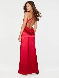 Fredericks Of Hollywood Rosalina Rose Lace And Satin Gown