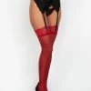 Fredericks Of Hollywood Accessories Athina Lace Top Sheer Stocking