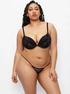 Fredericks Of Hollywood Heartthrob Spot Full Figure Push Up Bra Push Up Bras