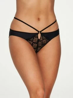 Fredericks Of Hollywood Lelo Open Back Panty Plus Size