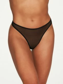 Fredericks Of Hollywood Vivienne Open Crotch Mesh Bikini
