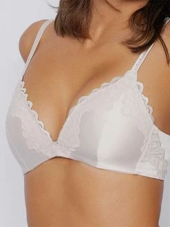Pleasure State - White Label Full Figure Bras 32D-42F Pallina Molded Soft Cup Bra