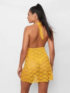 Fredericks Of Hollywood Margarita Floral Lace Babydoll Lingerie