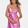 Fredericks Of Hollywood Lingerie Delphine Satin Babydoll