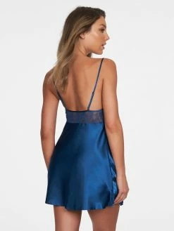 Fredericks Of Hollywood Delphine Satin Babydoll Lingerie