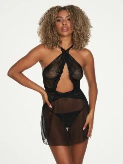 Fredericks Of Hollywood Brielle Babydoll Set Lingerie