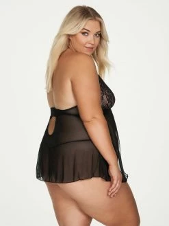 Fredericks Of Hollywood Oaklee Babydoll Set Lingerie