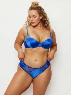 Fredericks Of Hollywood Bras Anais Satin And Lace Bra And Panty Set