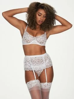 Fredericks Of Hollywood Lia Floral Lace Bra Set Bras