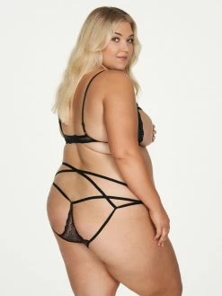 Fredericks Of Hollywood Lingerie Rayna Lace Naughty Bra Set