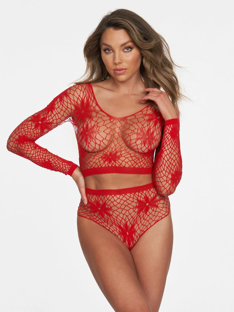 Fredericks Of Hollywood Jayma Bodystocking 1 Fredericks Of Hollywood Jayma Bodystocking