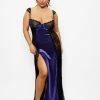 Fredericks Of Hollywood Plus Size Georgine Velvet And Lace Gown