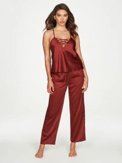 Fredericks Of Hollywood Summer Lattice Lacing Pj Set