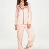 Fredericks Of Hollywood Harrietta Pajama Set Seductive Satin