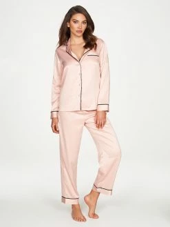 Fredericks Of Hollywood Harrietta Pajama Set Seductive Satin