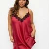 Fredericks Of Hollywood Lingerie Erina Satin And Lace Babydoll