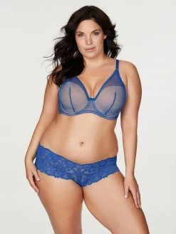 Fredericks Of Hollywood Elise Mesh Full Figure Bra Full Figure Bras 32D-42F