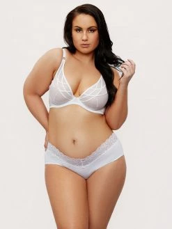 Fredericks Of Hollywood Bras Aria Mesh Full Figure Underwire Bra