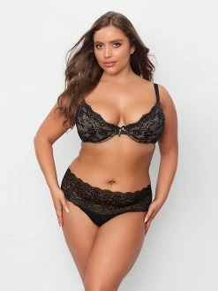 Fredericks Of Hollywood Marsy Underwire Full Figure Bra Full Figure Bras 32D-42F