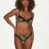 Fredericks Of Hollywood Bras Cherie Contour Cup Printed & Lace Bra