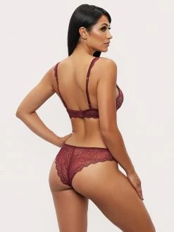 Fredericks Of Hollywood Saffron Lace Push Up Bra