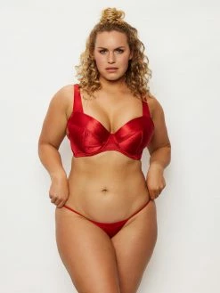 Fredericks Of Hollywood Va Va Voom Satin Full Figure Push Up Bra