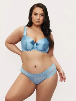 Fredericks Of Hollywood Va Va Voom Satin Full Figure Push Up Bra