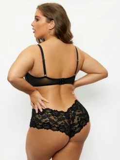 Fredericks Of Hollywood Millie Contour Balconette Full Figure Bra Push Up Bras