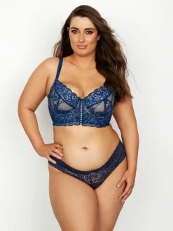 Fredericks Of Hollywood Charlotte Long Line Full Figure Bra