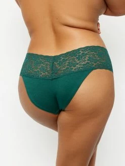 Fredericks Of Hollywood Emma Cotton And Lace Bikini Bikinis