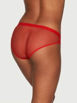Fredericks Of Hollywood Fern Fishnet And Lace Bikini Panties
