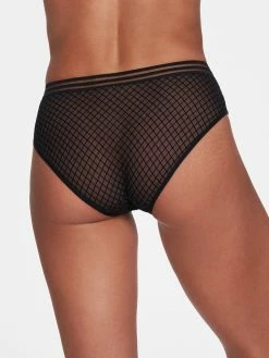 Fredericks Of Hollywood Lola Leigh Velvet Burnout Boyshorts