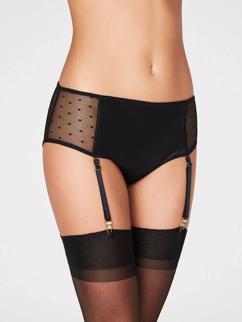 Fredericks Of Hollywood Danica Satin And Mesh Panty 1 Fredericks Of Hollywood Danica Satin And Mesh Panty