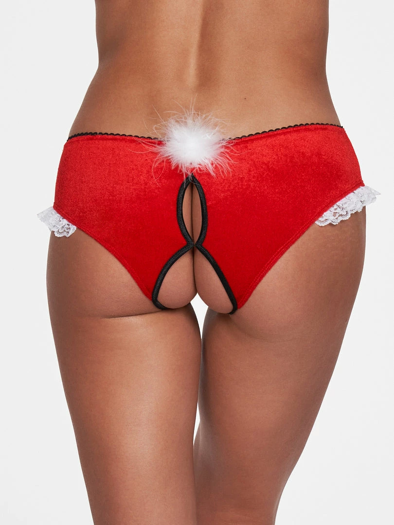 Fredericks Of Hollywood Naughty Or Nice Crotchless Brief 2 Fredericks Of Hollywood Naughty Or Nice Crotchless Brief