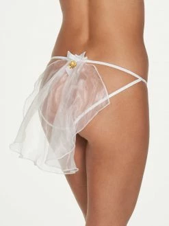 Fredericks Of Hollywood Panties Feel My Love Bridal Open Back Panty