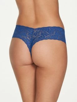 Fredericks Of Hollywood Emma Cotton Lace Tanga