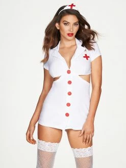 Fredericks Of Hollywood Nightshift Nurse Bedroom Costume Lingerie