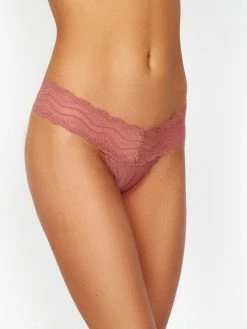 Fredericks Of Hollywood Thongs & Tangas Flora Allover Lace Thong
