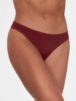 Fredericks Of Hollywood Krystal Microfiber Thong Panties
