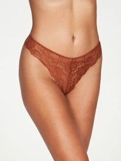 Fredericks Of Hollywood Panties Inge Lace Thong
