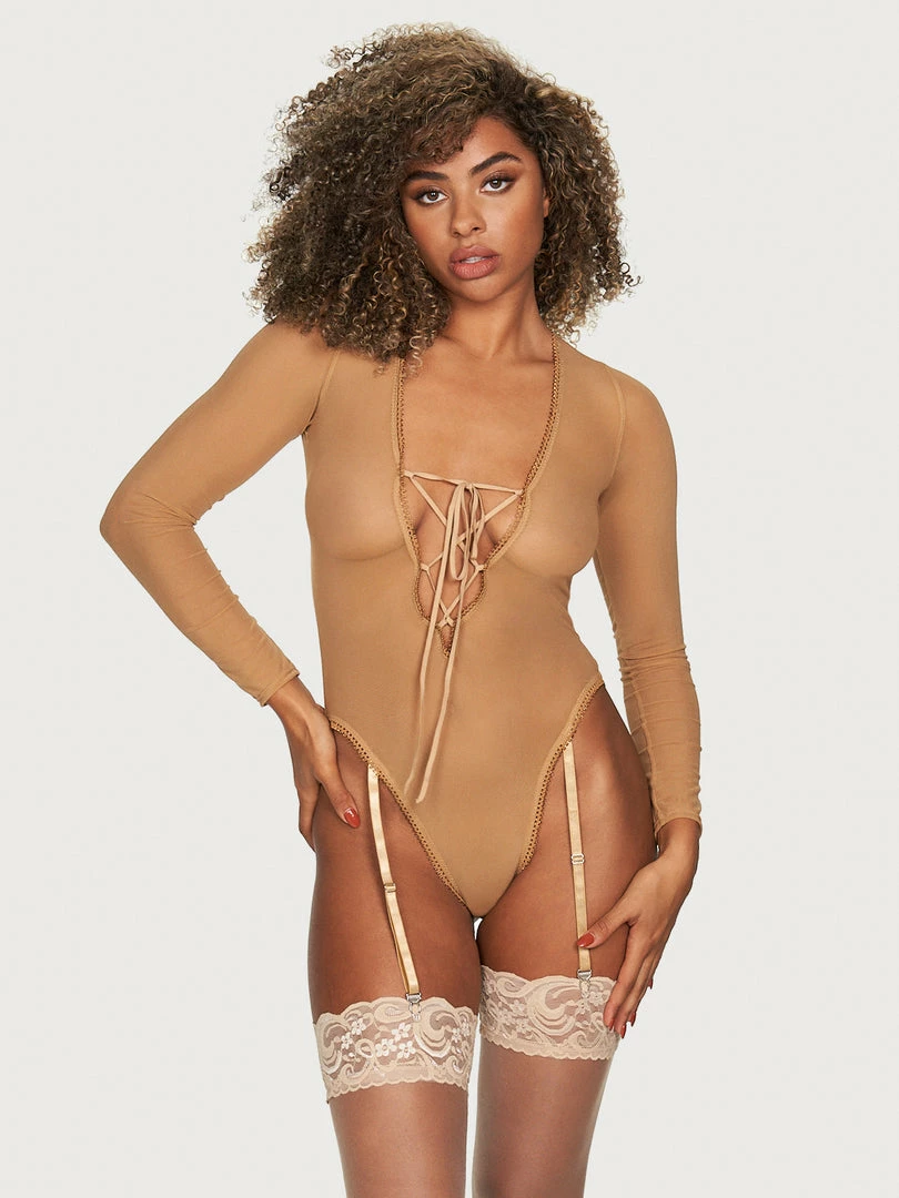 Fredericks Of Hollywood Lingerie Lola Lee Long Sleeve Bodysuit 1 Fredericks Of Hollywood Lingerie Lola Lee Long Sleeve Bodysuit