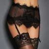Fredericks Of Hollywood Stephanie Eyelash Lace Garter Thong