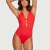 Fredericks Of Hollywood Sunset One-Piece Swimsuit