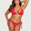 Fredericks Of Hollywood Alisa Padded Triangle Bikini Top Plus Size