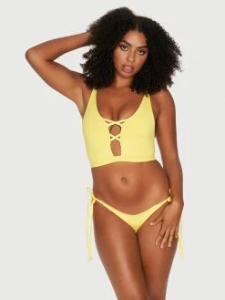 Fredericks Of Hollywood Sunset Bikini Top Plus Size